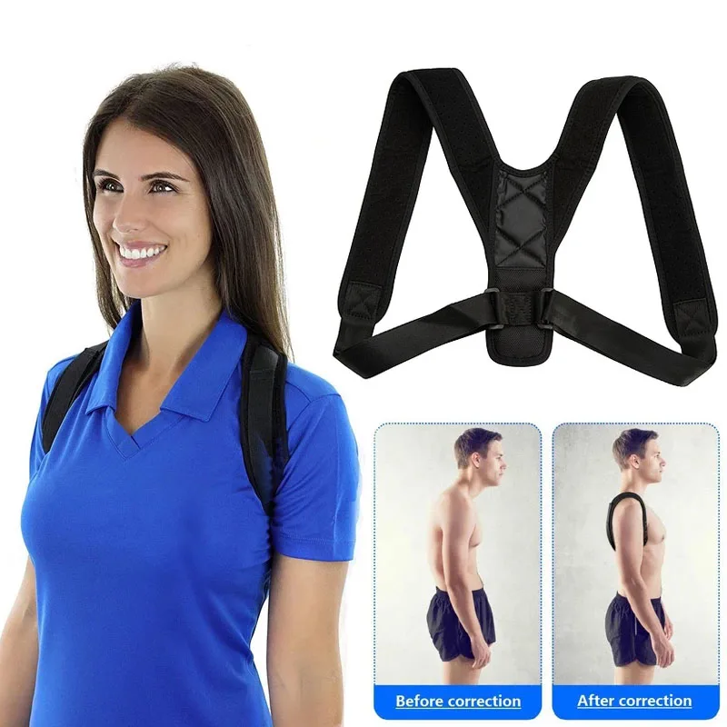 Brace Support Belt Adjustable Back Posture Corrector Clavicle Spine Back Shoulder Trainer Lumbar Posture Correction Body Shaping
Brace Support Belt Adjustable Back Posture Corrector Clavicle Spine Back Shoulder Trainer Lumbar Posture Correction Body Shaping
