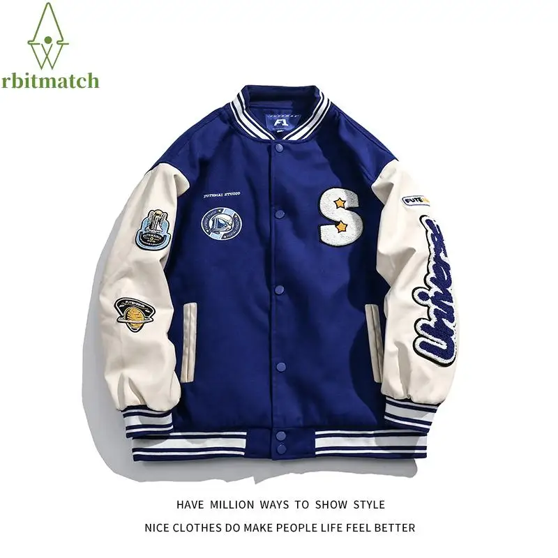 2021 New Winter Collection letter S Embroid Thick and Warm Women Baseball Bomber Jacket Unisex Men Varsity Coat Stadium Award
2021 New Winter Collection letter S Embroid Thick and Warm Women Baseball Bomber Jacket Unisex Men Varsity Coat Stadium Award