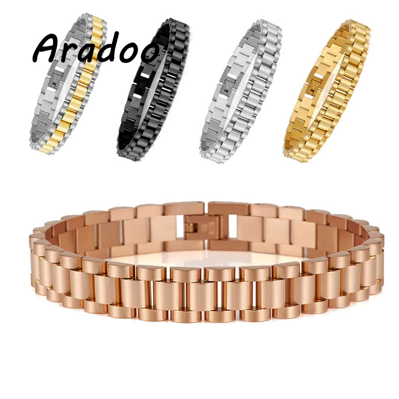 ARADOO Korea Stainless Steel Bracelet Men's Bracelet Metal Bracelet Clasp Bracelet Holiday Gift For Bracelet
ARADOO Korea Stainless Steel Bracelet Men's Bracelet Metal Bracelet Clasp Bracelet Holiday Gift For Bracelet