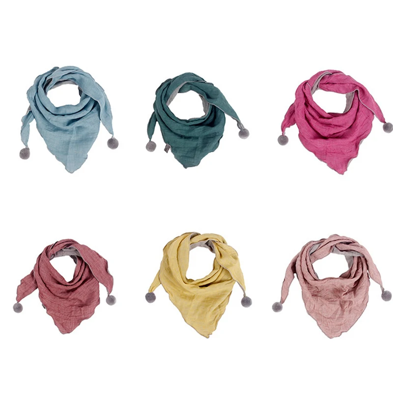 Simple Sweet Kids Scarf Baby Cotton Triangle Scarves Pure Color Autumn Winter Skin-friendly Soft Kids Neck Warm Bibs Scarf
Simple Sweet Kids Scarf Baby Cotton Triangle Scarves Pure Color Autumn Winter Skin-friendly Soft Kids Neck Warm Bibs Scarf