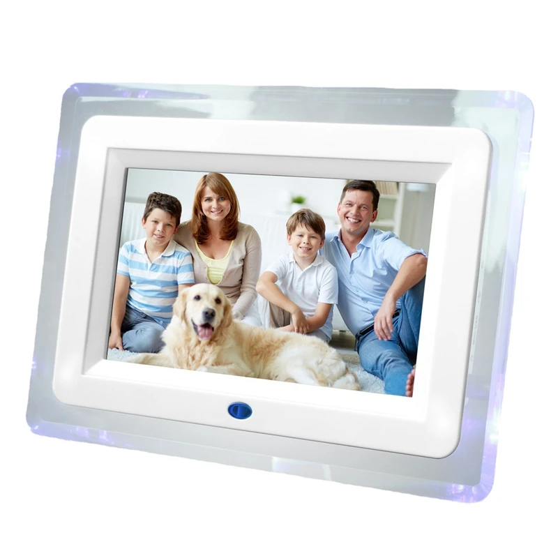 HOT-Digital Photo Frame,Ultra-Thin Portable 7 Inch Electronic Frame HD Electronic Photo LED Lcd Screen White
HOT-Digital Photo Frame,Ultra-Thin Portable 7 Inch Electronic Frame HD Electronic Photo LED Lcd Screen White