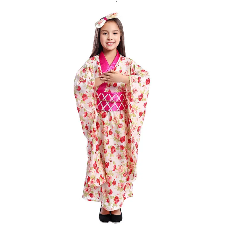 

Children peacock yukata clothes Japanese kimono girl dressed children yukata haori traditional Japanese dress Japanese kimono