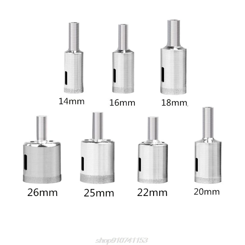 5pcs Diamond Holesaw Drill Bit Tool For Ceramic Porcelain Glass Marble 14-26mm M29 21 Dropshipping
5pcs Diamond Holesaw Drill Bit Tool For Ceramic Porcelain Glass Marble 14-26mm M29 21 Dropshipping