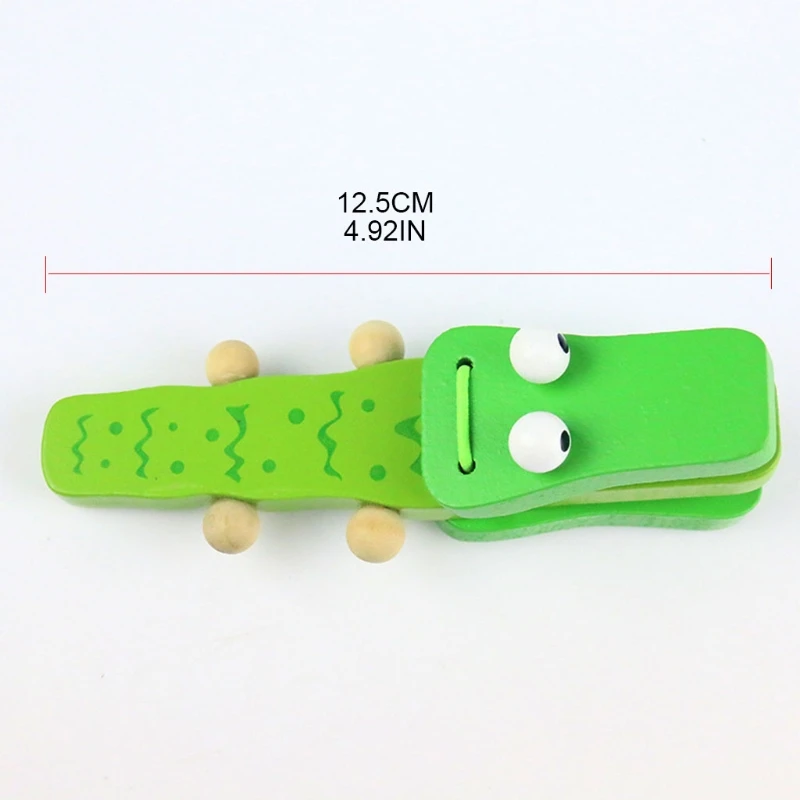 Crocodile Shape Wood Castanet Baby Musical Instrument Cartoon Child Musical Educational Rattle Toys Gifts
Crocodile Shape Wood Castanet Baby Musical Instrument Cartoon Child Musical Educational Rattle Toys Gifts