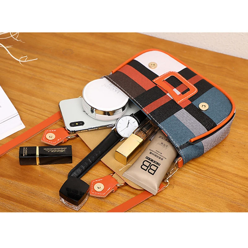 Casual Small Shoulder Bag Panelled Flap Crossbody Bags for Women Messenger Bags Fashion Lady Handbags
Casual Small Shoulder Bag Panelled Flap Crossbody Bags for Women Messenger Bags Fashion Lady Handbags