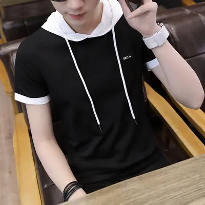 Pure color loose trend men's short sleeves Summer wild tide brand retro T-shirts
Pure color loose trend men's short sleeves Summer wild tide brand retro T-shirts