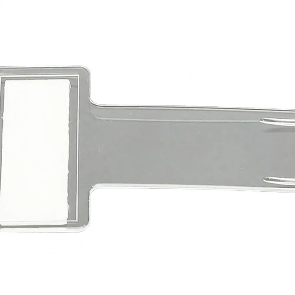 Ticket Holder Clip Transparent Durable Plastic Parking Permit Holder for Office
Ticket Holder Clip Transparent Durable Plastic Parking Permit Holder for Office