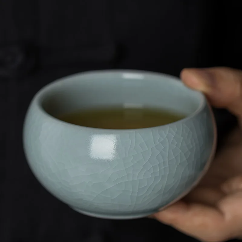 Ru Kiln Meditation Cup Kung Fu Tea Set Cup Master Cup Single Cup Gracked Glaze Can Raise Teacup Ceramic Teacups Tea Set Shop
Ru Kiln Meditation Cup Kung Fu Tea Set Cup Master Cup Single Cup Gracked Glaze Can Raise Teacup Ceramic Teacups Tea Set Shop