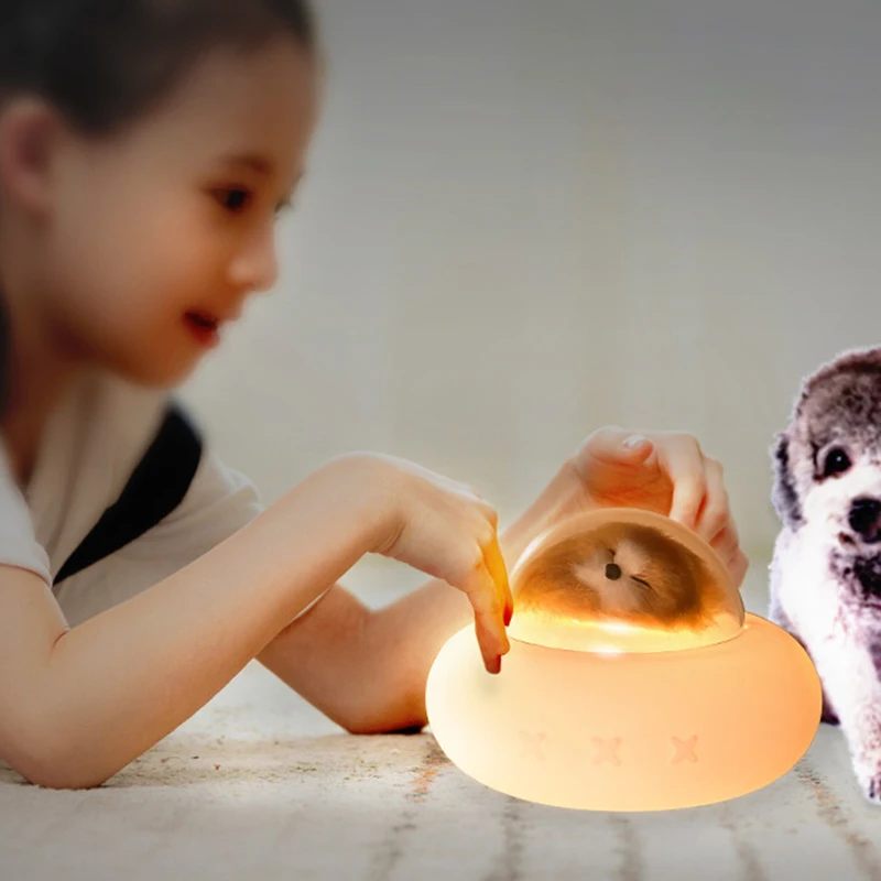 Cute Animals in Spaceship LED Night Light Pet Silicone Light USB Charging Colorful Atmospheres Light for Bedroom
Cute Animals in Spaceship LED Night Light Pet Silicone Light USB Charging Colorful Atmospheres Light for Bedroom