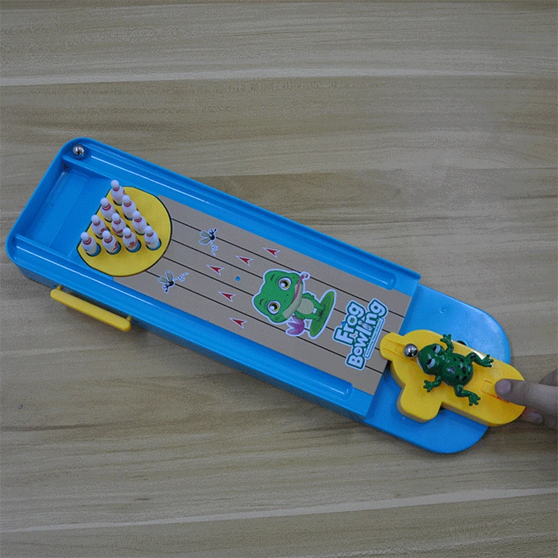 Bowling Toy Mini Frog Bowling Table Toys Desktop Parent-Child Interactive Game Launch Pad Toy Children Educational Toys Set
Bowling Toy Mini Frog Bowling Table Toys Desktop Parent-Child Interactive Game Launch Pad Toy Children Educational Toys Set