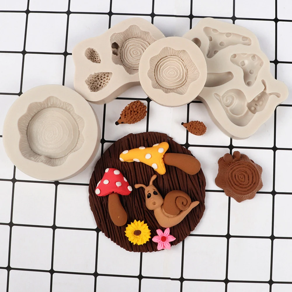 1 Pcs Baking Tools Fence Mushroom Snail Chocolate Fondant Cake Mold Stump Hedgehog Baking Mold Chocolate Cake Topper Decor Mold
1 Pcs Baking Tools Fence Mushroom Snail Chocolate Fondant Cake Mold Stump Hedgehog Baking Mold Chocolate Cake Topper Decor Mold