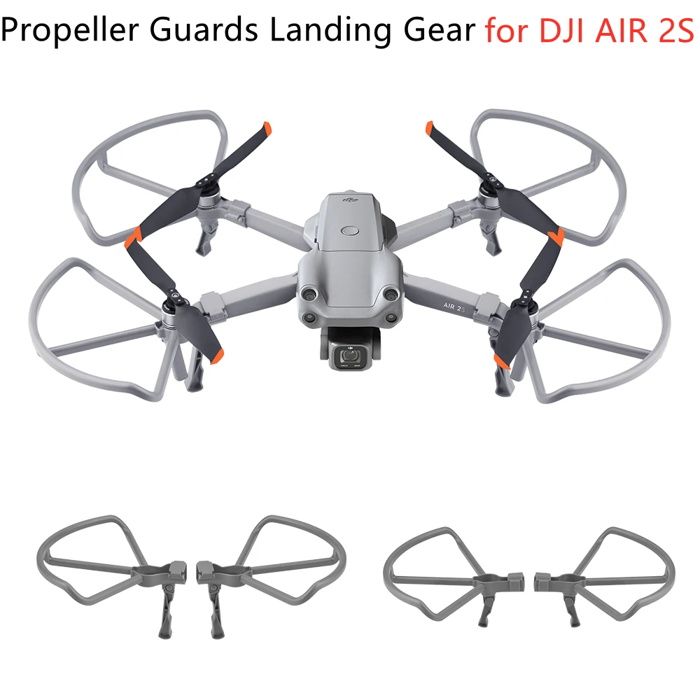 Propeller Guards Landing Gear for DJI AIR 2S Propellers Propeller Blade Bumper Extension Legs Shielding Ring Drone Accessoriess
Propeller Guards Landing Gear for DJI AIR 2S Propellers Propeller Blade Bumper Extension Legs Shielding Ring Drone Accessoriess