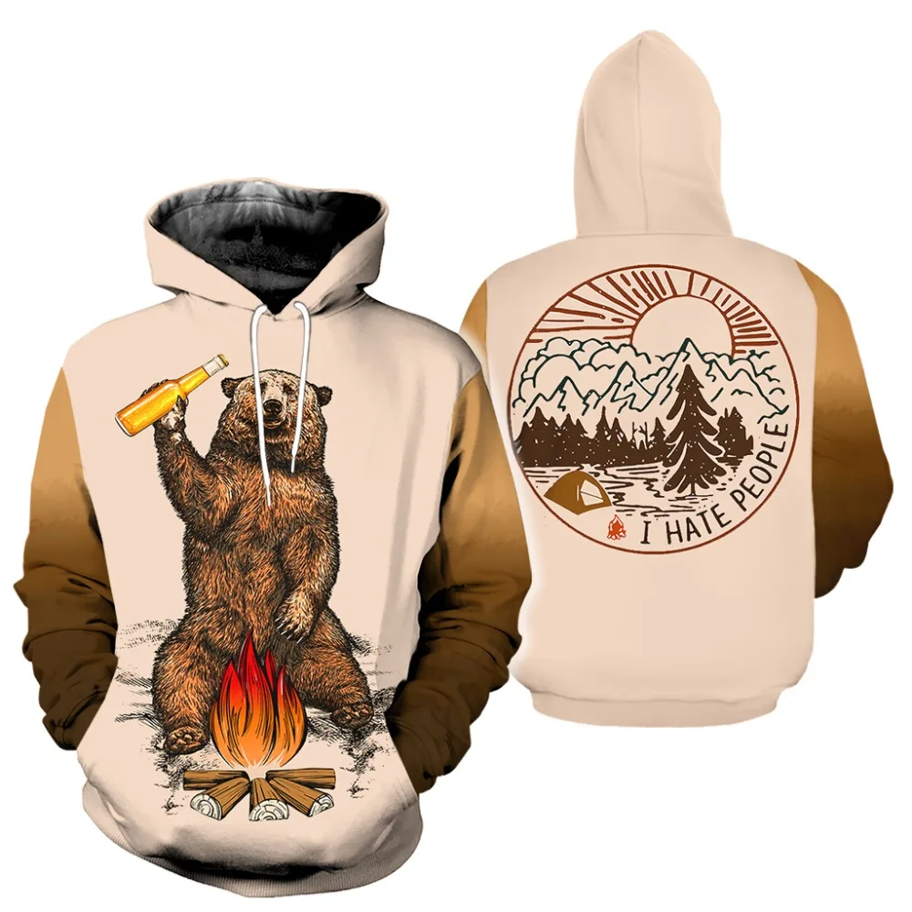New Fashion Mens Hoodie Brown Bear Beer Bonfire 3D Printed Sweatshirt Unisex Harajuku Casual Jacket Tops Style -2
New Fashion Mens Hoodie Brown Bear Beer Bonfire 3D Printed Sweatshirt Unisex Harajuku Casual Jacket Tops Style -2
