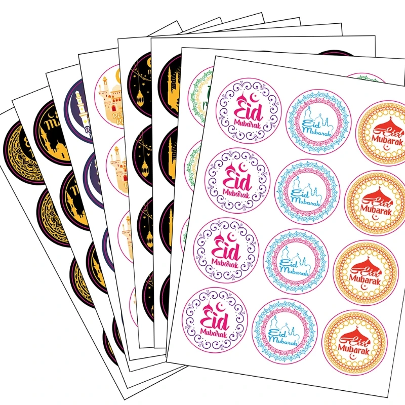 120pcs Eid Mubarak Favor Gift Bag Sealing Stickers Ramadan Decorations Box Seal
120pcs Eid Mubarak Favor Gift Bag Sealing Stickers Ramadan Decorations Box Seal