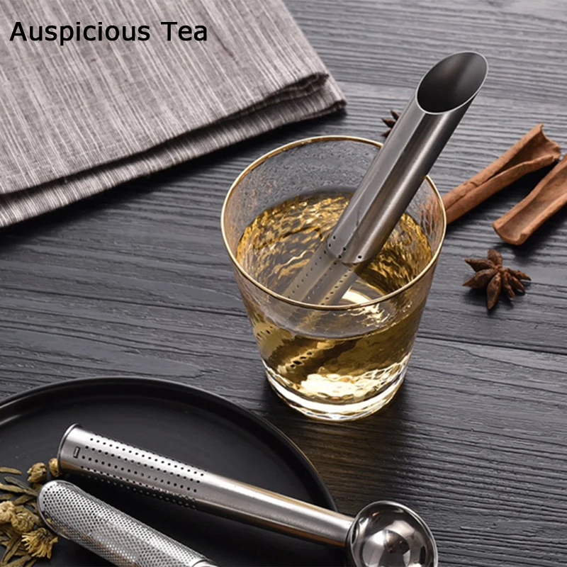 Tea Infuser Stainless Steel Mesh Tea Strainer Filter Metal Pipe Design Loose Leaf Tea Infuser Steeper Diffuser Tea Accessories
Tea Infuser Stainless Steel Mesh Tea Strainer Filter Metal Pipe Design Loose Leaf Tea Infuser Steeper Diffuser Tea Accessories
