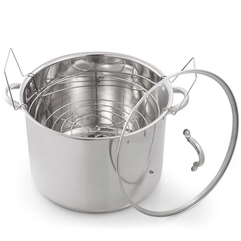 Canning Rack,Canning Jar Rack,Steamer Rack for Water Bath Canning or Pressure Canning,Fit for Kinds of Jars
Canning Rack,Canning Jar Rack,Steamer Rack for Water Bath Canning or Pressure Canning,Fit for Kinds of Jars