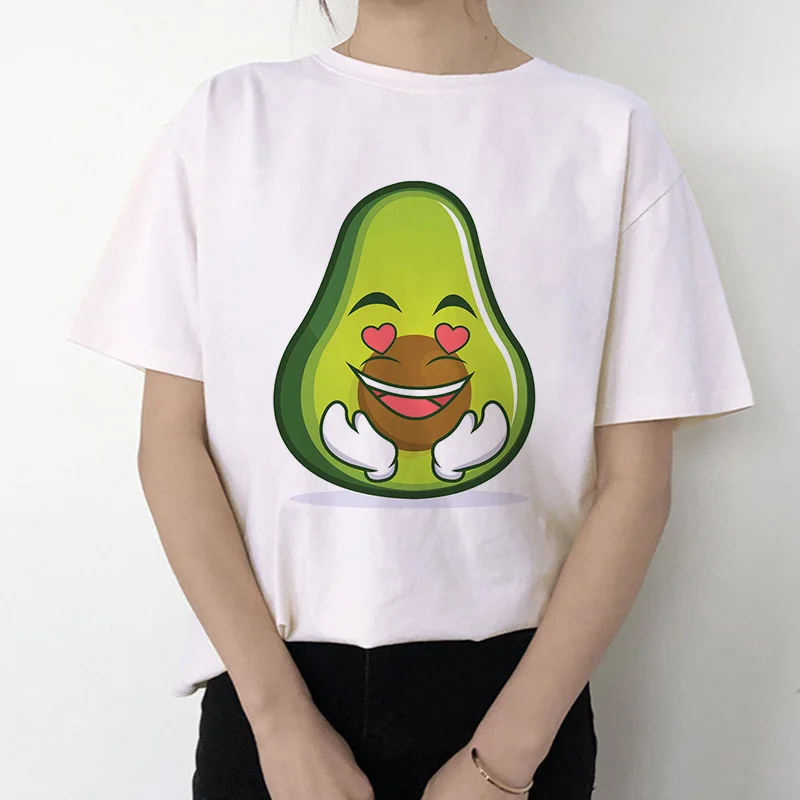 Women Casual Avocado Graphic Tops Female Tee Summer Women T-shirts Tops Kawaii Avocado Short Sleeve T-shirt
Women Casual Avocado Graphic Tops Female Tee Summer Women T-shirts Tops Kawaii Avocado Short Sleeve T-shirt