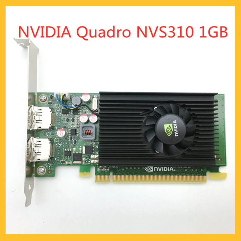 100% Original Graphics Card Quadro NVS310 1GB Professional Graphics For NVIDIA Multi-screen Design 3D Modeling Rendering Card
100% Original Graphics Card Quadro NVS310 1GB Professional Graphics For NVIDIA Multi-screen Design 3D Modeling Rendering Card