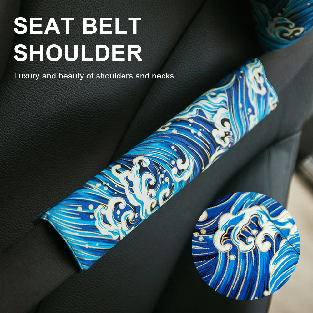 Universal Car Seat Belt Cover Cloth Car Safety Belt Cover Shoulder Pad Japanese Wafu Style Car Decoration Interior Accessories
Universal Car Seat Belt Cover Cloth Car Safety Belt Cover Shoulder Pad Japanese Wafu Style Car Decoration Interior Accessories