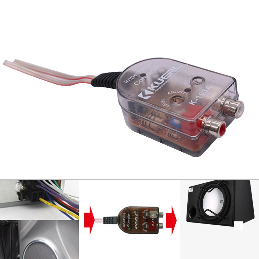 Audio Converters Easy Installation Subwoofer Amplifier High To Low Level Replacement Car Stereo Durable Output Universal Signal
Audio Converters Easy Installation Subwoofer Amplifier High To Low Level Replacement Car Stereo Durable Output Universal Signal