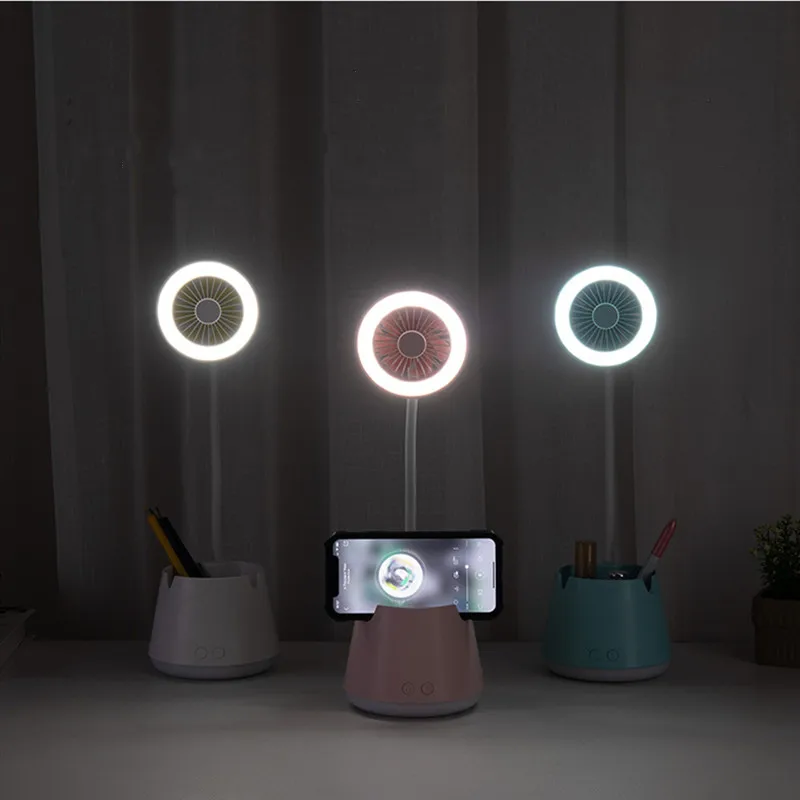 LED multifunctional table lamp with fan and bracket USB powered dimmable reading eye protection table lamp lying lighting lamp
LED multifunctional table lamp with fan and bracket USB powered dimmable reading eye protection table lamp lying lighting lamp