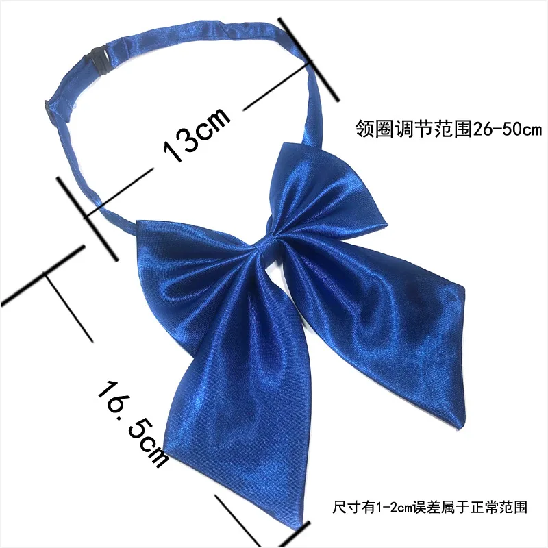 Fashion Red Bow Tie Women's Solid Bowknot Girl Collar Adjustable Bowtie Casual Butterfly Cravats Student School Accessories
Fashion Red Bow Tie Women's Solid Bowknot Girl Collar Adjustable Bowtie Casual Butterfly Cravats Student School Accessories
