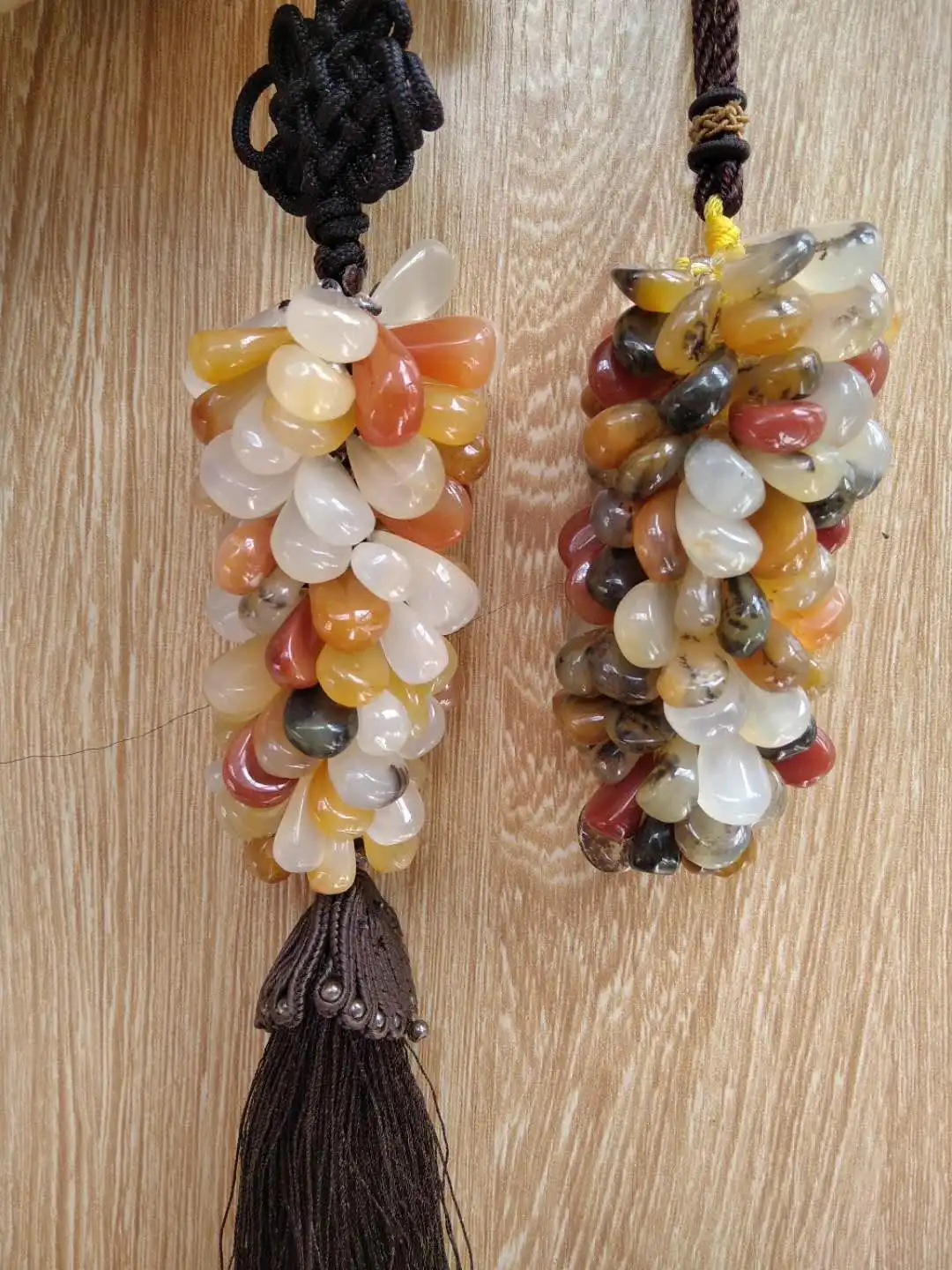 Huanglong jade car chain Wrapping chain gift birthday present lovers gift Natural stone Items with Chinese characteristics 
Huanglong jade car chain Wrapping chain gift birthday present lovers gift Natural stone Items with Chinese characteristics