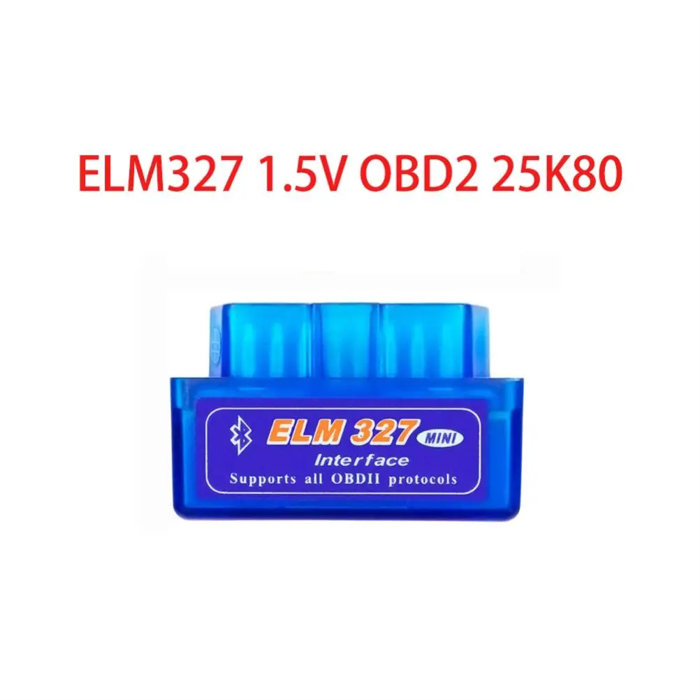 Mini ELM327 OBD2 V1.5 Bluetooth Scanner Automotive Diagnostic Scan Tool Compatible for IOS Android Car Detector
Mini ELM327 OBD2 V1.5 Bluetooth Scanner Automotive Diagnostic Scan Tool Compatible for IOS Android Car Detector