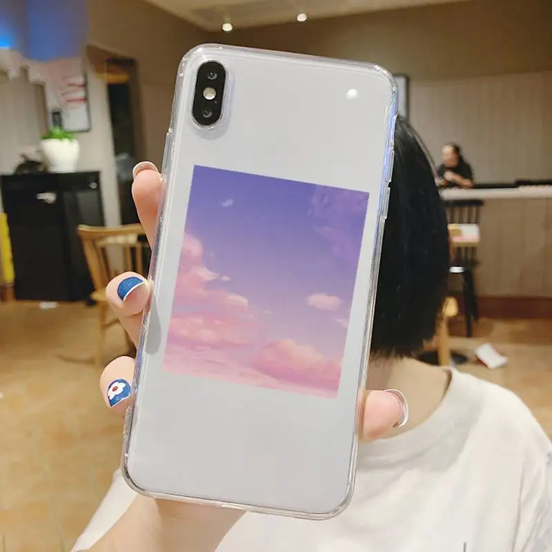 Sweet sky pink Cloud Great printing Phone Case Transparent soft For iphone 5 6 7 8 11 12 s c se plus mini x xs xr pro max shell
Sweet sky pink Cloud Great printing Phone Case Transparent soft For iphone 5 6 7 8 11 12 s c se plus mini x xs xr pro max shell