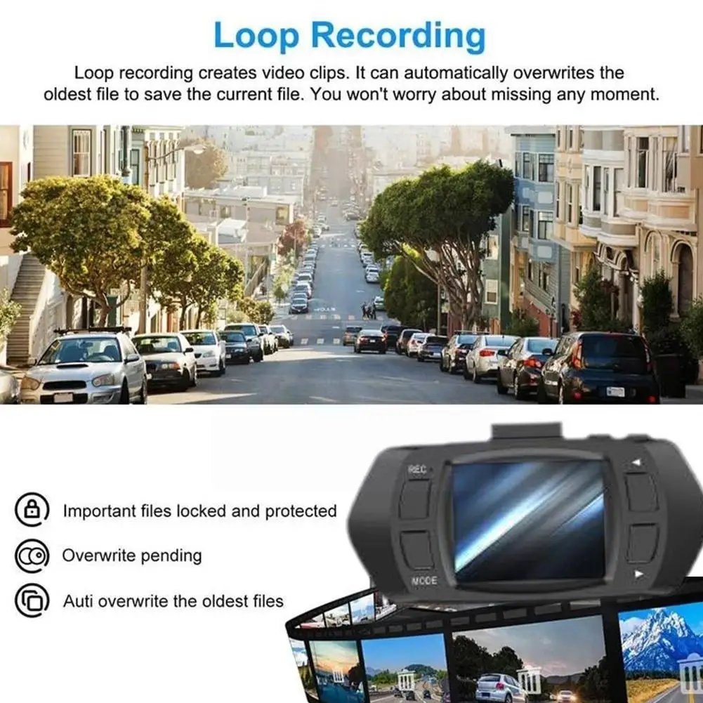 Full HD 1080P Dash Cam Video Recorder Driving For Front And Rear Car Recording Night Wide Angle Dashcam Video Registrar Car R1Z2
Full HD 1080P Dash Cam Video Recorder Driving For Front And Rear Car Recording Night Wide Angle Dashcam Video Registrar Car R1Z2