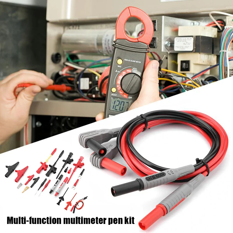 Multimeter Probe Test Hook Kit Multifunction Replaceable Test Lead Accessories WWO66
Multimeter Probe Test Hook Kit Multifunction Replaceable Test Lead Accessories WWO66