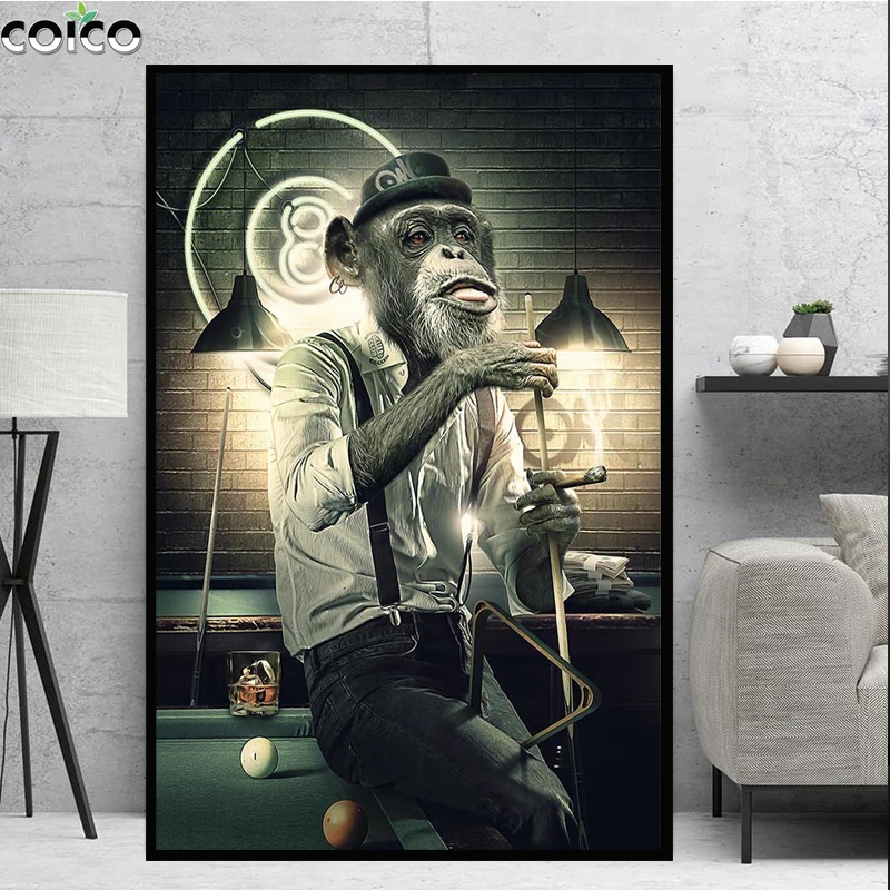 Movie Poster Wall Art Canvas Painting Home Decor Orangutan Monkey Film Art Wall Print Impressionist American Style Painting
Movie Poster Wall Art Canvas Painting Home Decor Orangutan Monkey Film Art Wall Print Impressionist American Style Painting