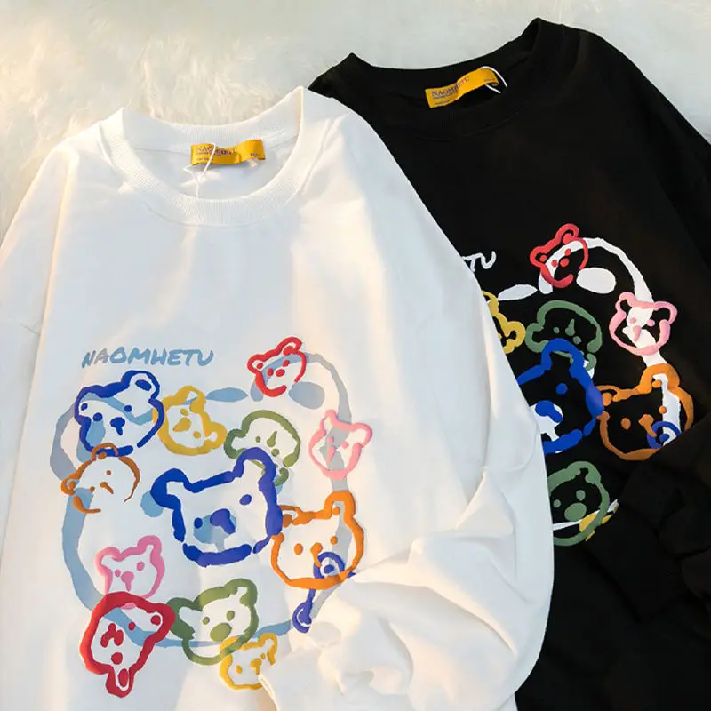 Women Hoodie Oversize Pullover Kawaii Hoodie Knitted Y2k Tops Korean Long Sleeve Plus Size Harajuku Vintage Korean Clothing
Women Hoodie Oversize Pullover Kawaii Hoodie Knitted Y2k Tops Korean Long Sleeve Plus Size Harajuku Vintage Korean Clothing