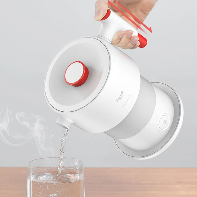 Xiaomi Mijia Deerma 0.6L портативная складная для воды чайник ручной Электрический колба