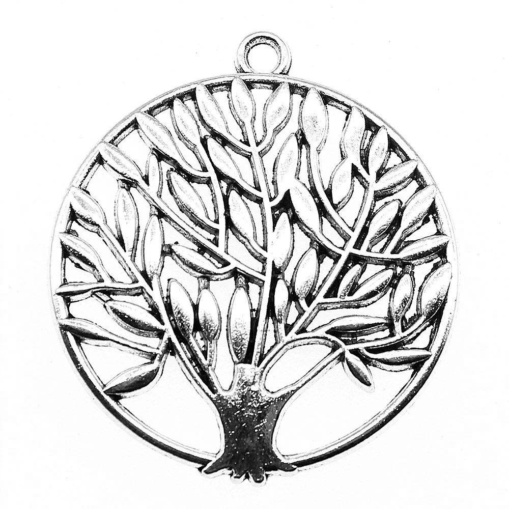 2Pcs 41x37mm Round Tree Charms Hand Made Jewelry Accessories For Jewelry Making Antique Silver Color Alloy Charms
2Pcs 41x37mm Round Tree Charms Hand Made Jewelry Accessories For Jewelry Making Antique Silver Color Alloy Charms