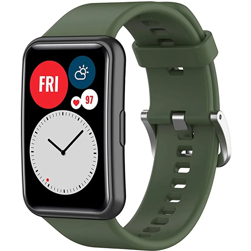 Bands For Huawei Watch FIT Strap Replacement Silicone sport watchband accessories Smart watch correa huawei watch fit bracelets
Bands For Huawei Watch FIT Strap Replacement Silicone sport watchband accessories Smart watch correa huawei watch fit bracelets