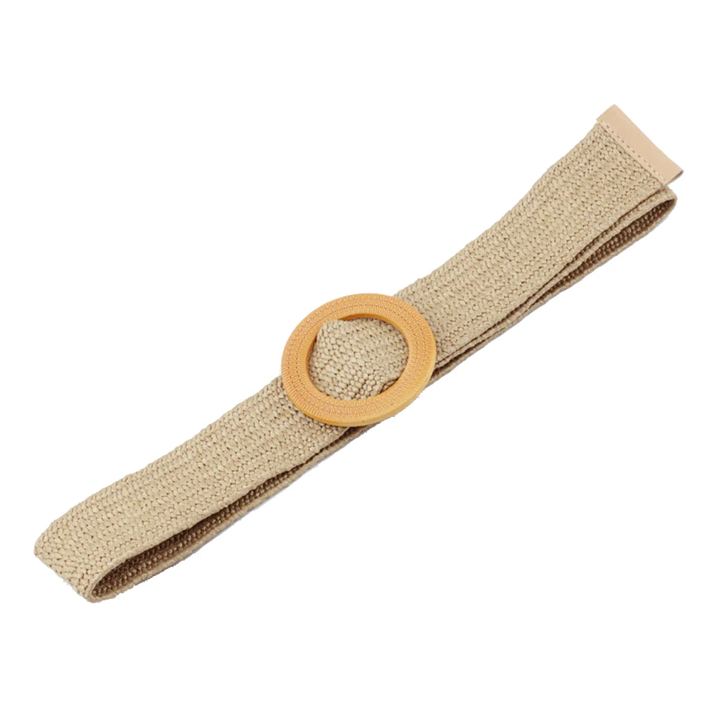 Women Fashion Decoration Soft Woven Grain Adjustable Practical Accessories Buckle Portable Elastic Casual Waist Belt PP
Women Fashion Decoration Soft Woven Grain Adjustable Practical Accessories Buckle Portable Elastic Casual Waist Belt PP