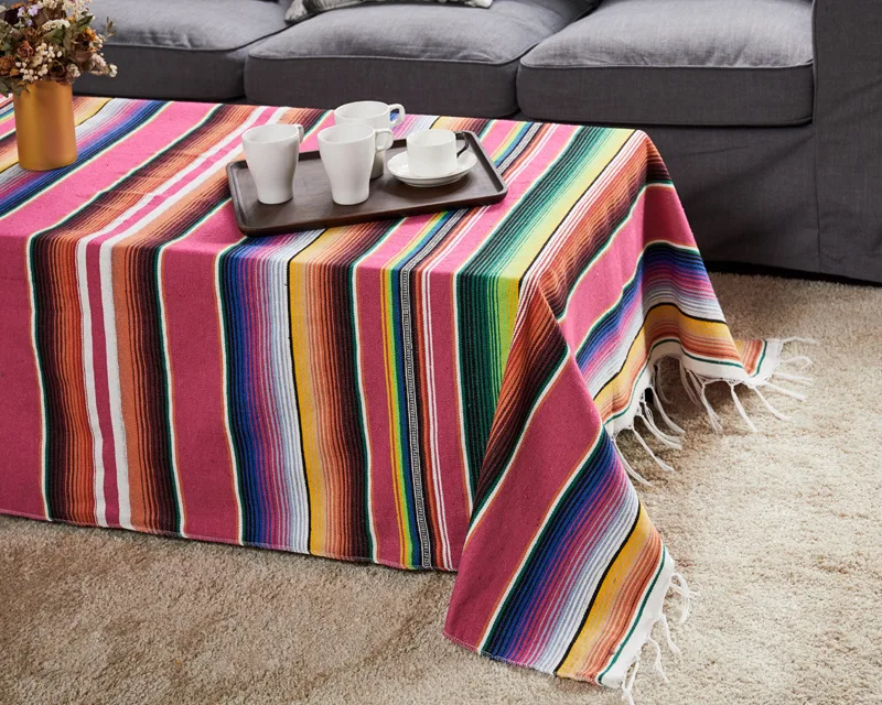 Rainbow Ethnic Style Beach Blanket Home Tapestry camping Picnic Travel Plane Mat Cotton Mexican Indian Handmade Rainbow Blanket
Rainbow Ethnic Style Beach Blanket Home Tapestry camping Picnic Travel Plane Mat Cotton Mexican Indian Handmade Rainbow Blanket