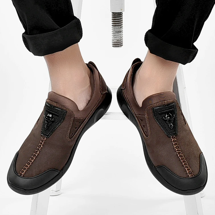 Outdoor Men's Genuine Leather Casual Shoes Moccasins Men Brand Summer New Fashion Retro Sneakers Male 2019 New
Outdoor Men's Genuine Leather Casual Shoes Moccasins Men Brand Summer New Fashion Retro Sneakers Male 2019 New