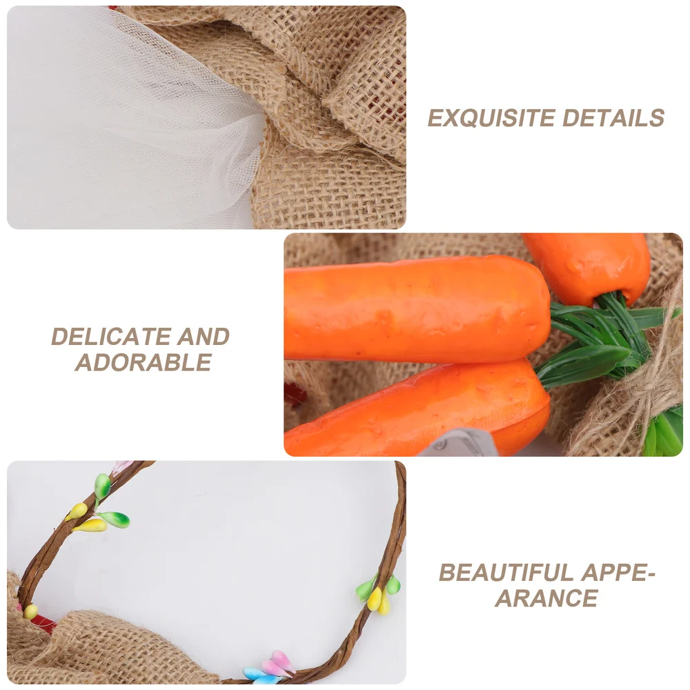 1pc Knitting Easter Rabbit Hanging Decor Festival Themed Scene Hanging Decor
1pc Knitting Easter Rabbit Hanging Decor Festival Themed Scene Hanging Decor