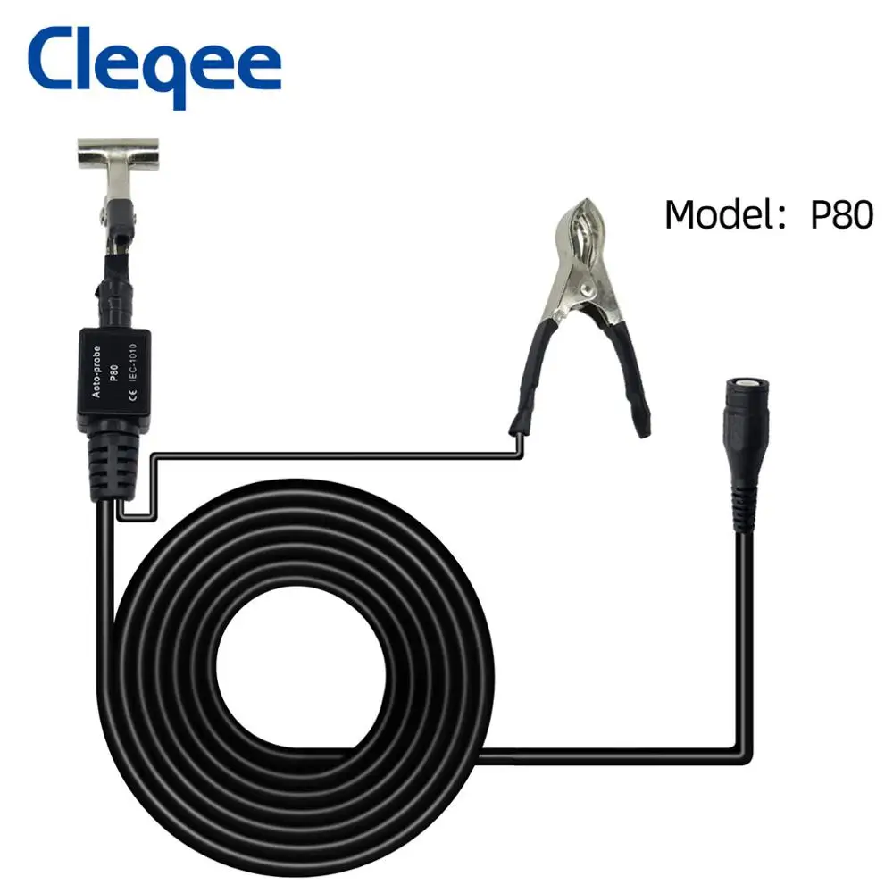 

Cleqee P80 Secondary HT25 Capacitive Auto Ignition Probe length 2.5 meters Decay of up to 10000:1 pico scope Aoto Probe