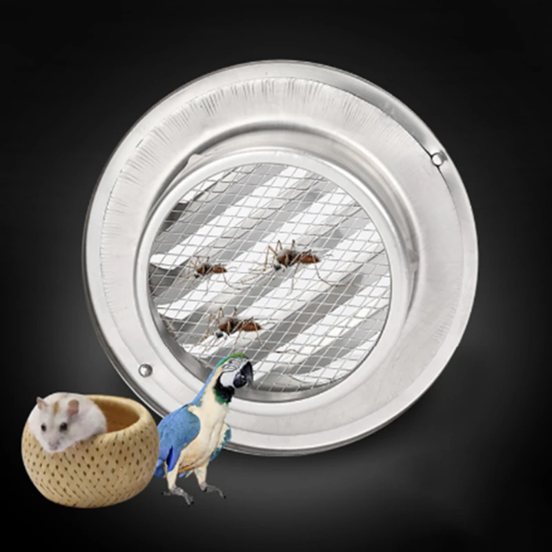 150MM Stainless Steel Ventilation Exhaust Grille Wall Ceiling Air Vent Ducting Cover Outlet Heating Cooling Waterproof Vent Cap
150MM Stainless Steel Ventilation Exhaust Grille Wall Ceiling Air Vent Ducting Cover Outlet Heating Cooling Waterproof Vent Cap