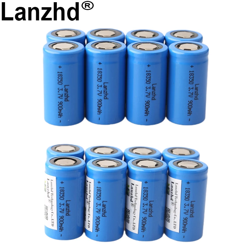 5-40pcs 18350 10C Rechargeable battery lithium Li ion 3.7V 900mAh 8A battery For tools flashlights toys digital cameras
5-40pcs 18350 10C Rechargeable battery lithium Li ion 3.7V 900mAh 8A battery For tools flashlights toys digital cameras