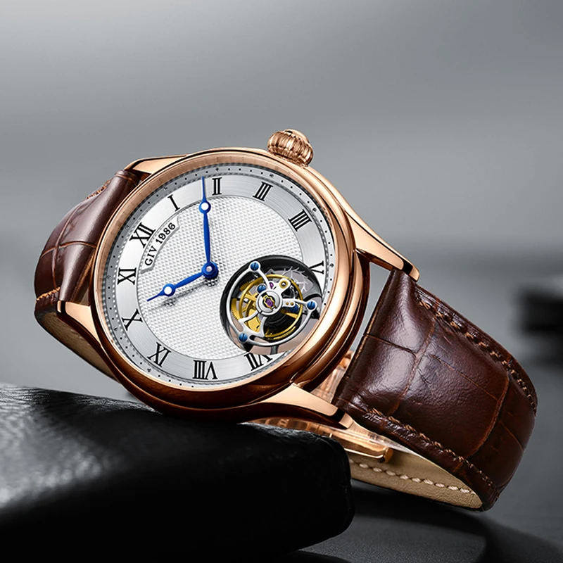 GIV Wrist Watches Luxury Casual Fashion Tourbillon Watch For Men Mechanical Movement Sapphire Waterproof Replica Clous De Paris
GIV Wrist Watches Luxury Casual Fashion Tourbillon Watch For Men Mechanical Movement Sapphire Waterproof Replica Clous De Paris