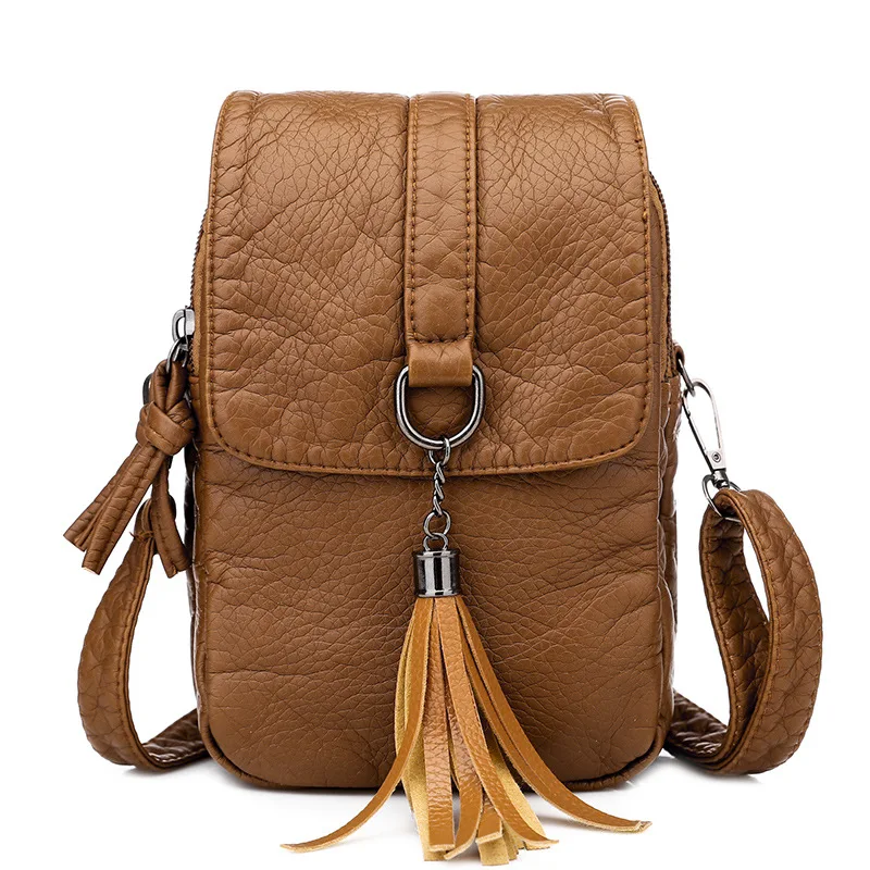 Women Small Tassel PU Leather Shoulder Bag Casual Handbag Crossbody Bags Phone Pocket Girl Mini Messenger Bag
Women Small Tassel PU Leather Shoulder Bag Casual Handbag Crossbody Bags Phone Pocket Girl Mini Messenger Bag