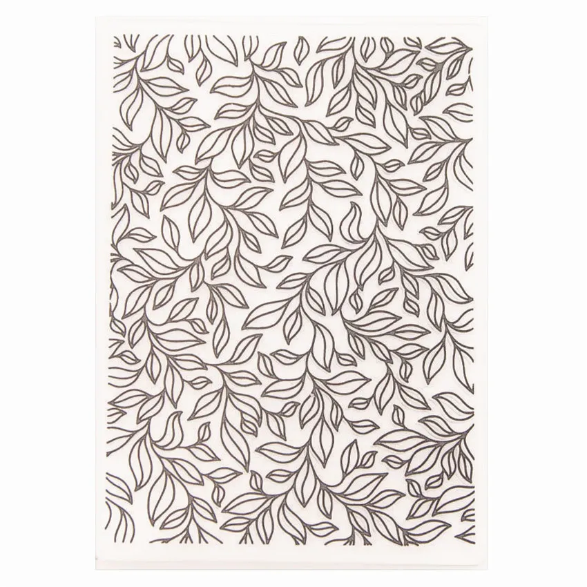 Leaf Waterfall Embossing Folder Transparent Embossing Plastic Plates Design For DIY Paper Cutting Dies Scrapbooking
Leaf Waterfall Embossing Folder Transparent Embossing Plastic Plates Design For DIY Paper Cutting Dies Scrapbooking