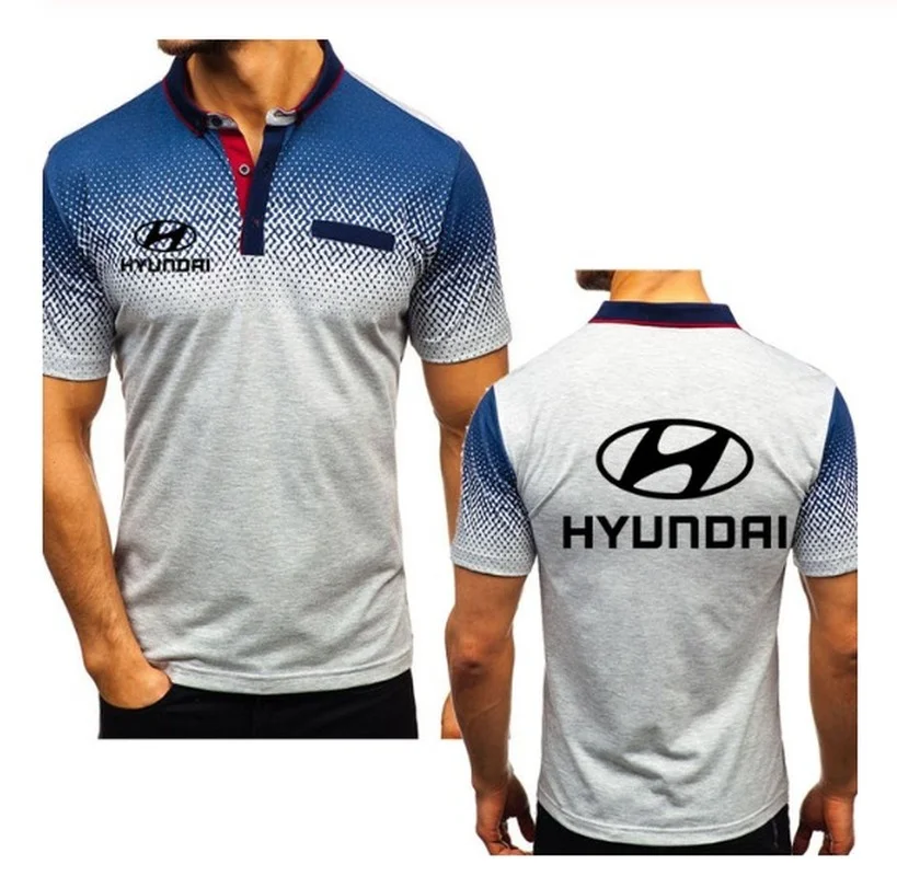 2021NEW Men's tops Hyundai Car Logo Printeds High Quality Cotton Crew neck Men short sleeve Gradient Casual Men's polo shirt
2021NEW Men's tops Hyundai Car Logo Printeds High Quality Cotton Crew neck Men short sleeve Gradient Casual Men's polo shirt
