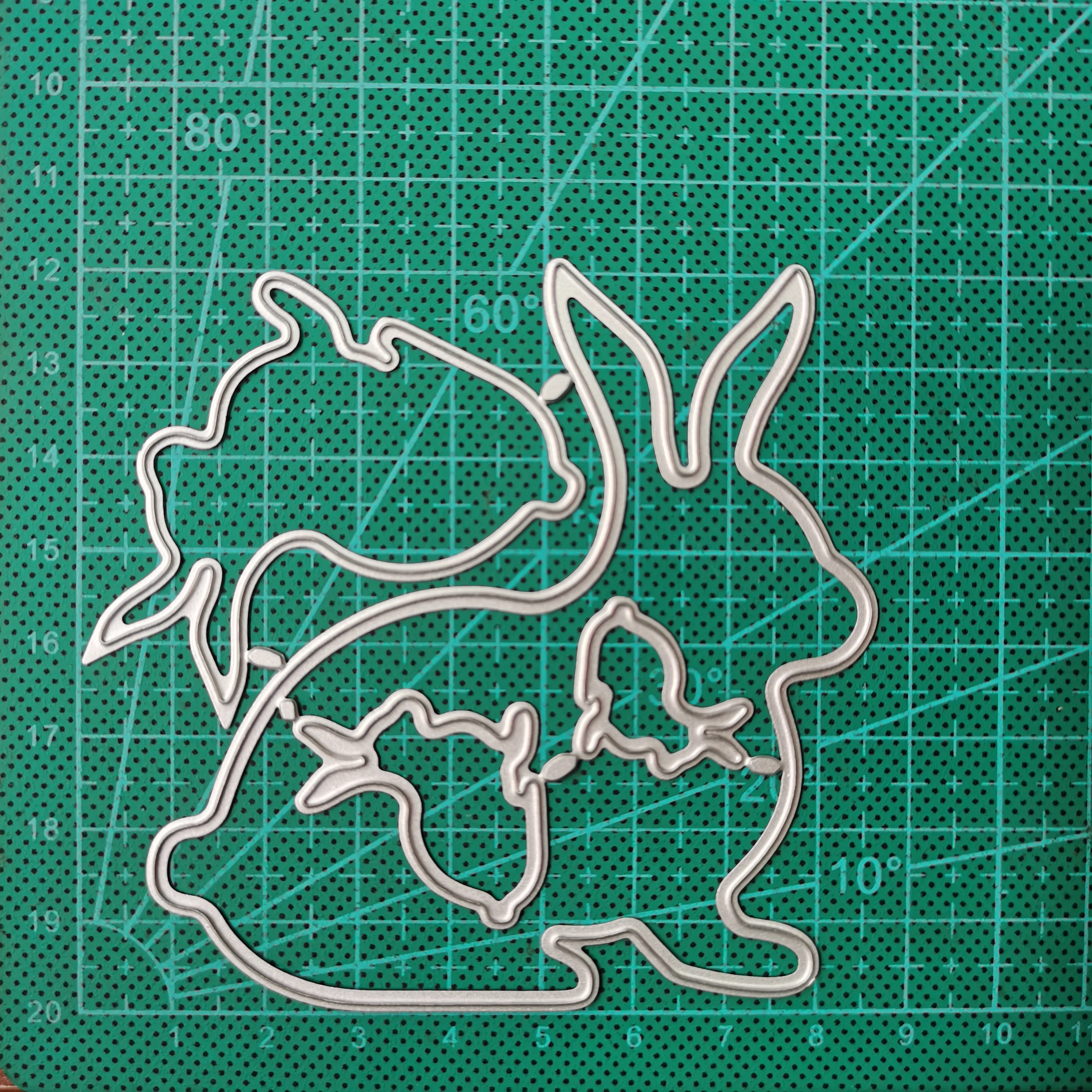 Butterfly Bunny Owl DIY Scrapbook Decoration Embossing 2021 new DIY Paper Card Metal Cutting Mold Template
Butterfly Bunny Owl DIY Scrapbook Decoration Embossing 2021 new DIY Paper Card Metal Cutting Mold Template