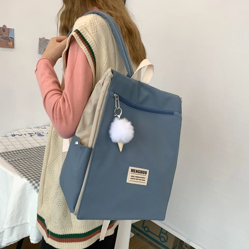Female Waterproof Nylon Backpack Large Capacity Women School Backpacks for Teens Girl Korean Harajuku Laptop Bags Travel Bookbag
Female Waterproof Nylon Backpack Large Capacity Women School Backpacks for Teens Girl Korean Harajuku Laptop Bags Travel Bookbag