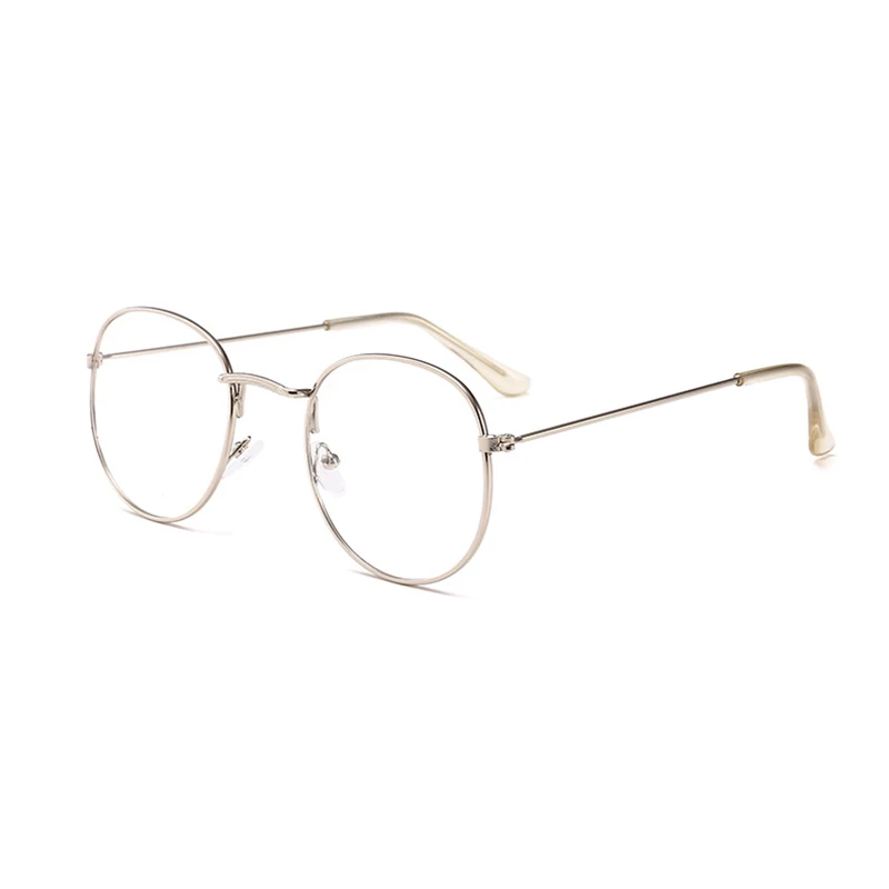 Высококачественные круглые оправы для очков мужчин и женщин винтажные очки